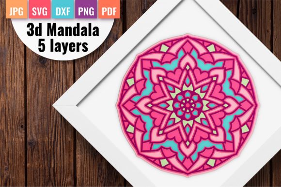 3D SVG Shapes for Stronger Branding: The Layered Mandala Review