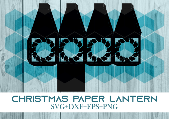 Christmas Paper Lantern Series 0004 3D SVG