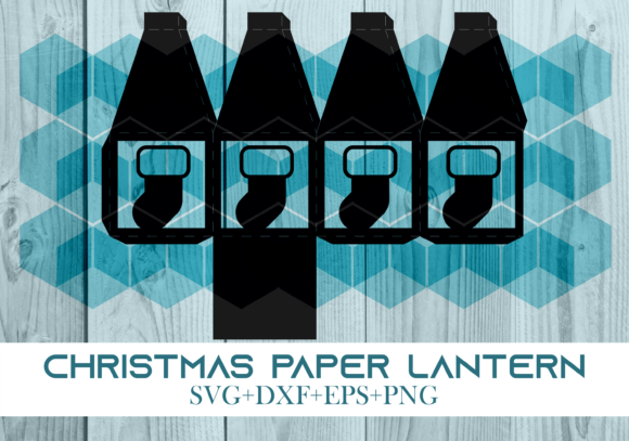 Christmas Paper Lantern Series 0005 3D SVG