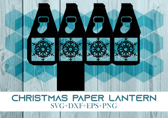 Christmas Paper Lantern Series 0091