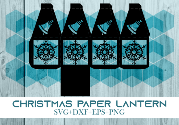 Christmas Paper Lantern Series 0094 3D SVG