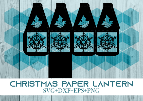 Christmas Paper Lantern Series 0099 3D SVG