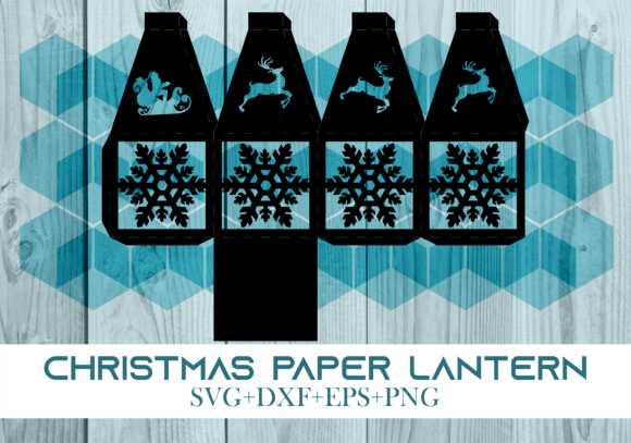 Christmas Paper Lantern Series 0115